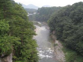 広瀬川の中流